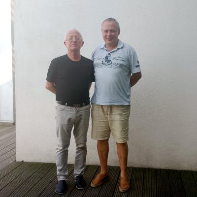 Mit GM Iossif Dorfman