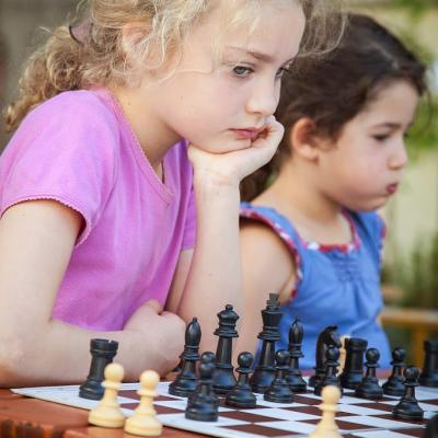 Schach beim Sommerfest